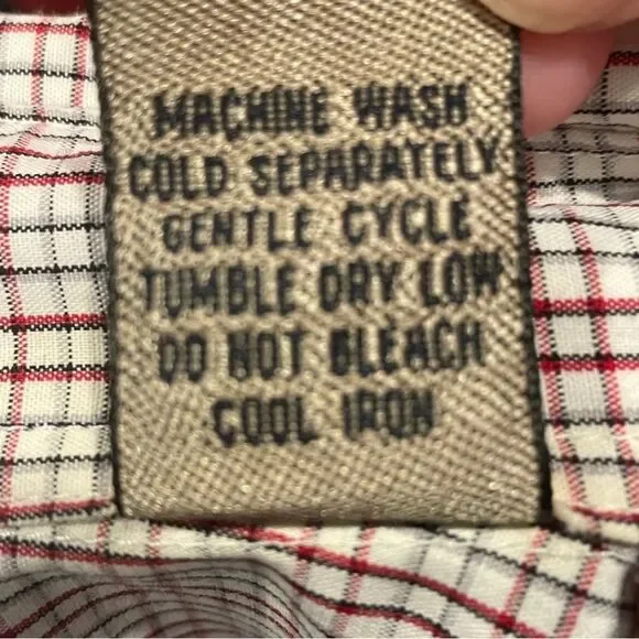 Ohio State Buckeyes Men’s Long Sleeve Checked Shirt – Size XXL - Picture 8 of 9